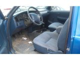 1995 Toyota T100 Truck DX Extended Cab 4x4 Blue Interior