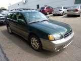 Timberline Green Pearl Subaru Outback in 2003