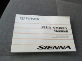 2005 Toyota Sienna CE Books/Manuals