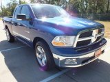 2009 Deep Water Blue Pearl Dodge Ram 1500 SLT Quad Cab #70353000