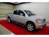 2008 Radiant Silver Nissan Titan LE Crew Cab #7018832