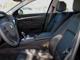 2012 BMW 5 Series ActiveHybrid 5 Black Interior