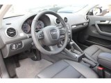 2013 Audi A3 2.0 TDI Black Interior