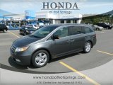 2012 Polished Metal Metallic Honda Odyssey Touring #70352657