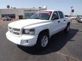 2010 Stone White Dodge Dakota Big Horn Crew Cab 4x4 #70352642