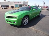 2010 Synergy Green Metallic Chevrolet Camaro LT Coupe Synergy Special Edition #70352641