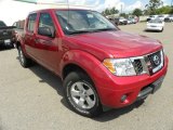 2012 Lava Red Nissan Frontier SV Crew Cab #70352616