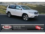 2012 Blizzard White Pearl Toyota Highlander Limited 4WD #70352280