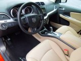 2013 Dodge Journey SE Black/Light Frost Beige Interior
