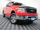 2008 Bright Red Ford F150 XLT SuperCab 4x4 #70407304
