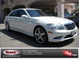 2009 designo Mystic White Mercedes-Benz S 550 Sedan #70406929