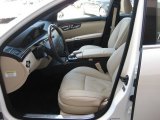 2009 Mercedes-Benz S 550 Sedan Black/Savanna Interior