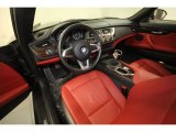 2009 BMW Z4 sDrive30i Roadster Coral Red Kansas Leather Interior