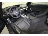2013 BMW 1 Series 135i Convertible Black Interior