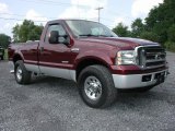 2005 Ford F250 Super Duty XLT Regular Cab Front 3/4 View
