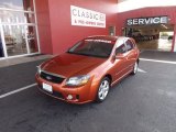 2008 Electric Orange Kia Spectra 5 SX Wagon #70407190