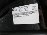 2006 Cadillac XLR -V Series Roadster Info Tag