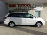 2004 Arctic Frost White Pearl Toyota Sienna XLE #70406799