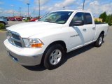 2012 Bright White Dodge Ram 1500 SLT Quad Cab #70407431