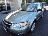 2009 Seacrest Green Metallic Subaru Outback 2.5i Special Edition Wagon #70407390