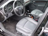 2007 Saab 9-3 2.0T Sport Sedan Gray Interior