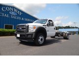 2012 Oxford White Ford F550 Super Duty XL Regular Cab Chassis #70407327