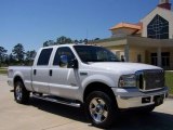 2007 Oxford White Clearcoat Ford F250 Super Duty Lariat Crew Cab 4x4 #7022321