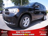 2013 Brilliant Black Crystal Pearl Dodge Durango Crew #70474238