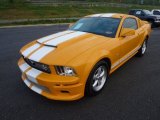 Grabber Orange Ford Mustang in 2007