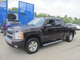 2008 Dark Cherry Metallic Chevrolet Silverado 1500 LT Extended Cab 4x4 #70474147