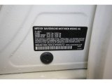 2012 5 Series Color Code for Alpine White - Color Code: 300