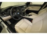 2012 BMW 5 Series 550i Sedan Oyster/Black Interior