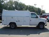 2012 Oxford White Ford E Series Cutaway E350 Commercial Utility Truck #70474050