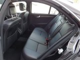 2013 Mercedes-Benz C 300 4Matic Sport Rear Seat
