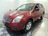 2010 Venom Red Nissan Rogue S AWD 360 Value Package #70474637