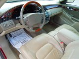 2002 Cadillac DeVille DHS Oatmeal Interior