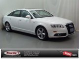 2011 Ibis White Audi A6 3.0T quattro Sedan #70540374