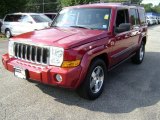 2009 Inferno Red Crystal Pearl Jeep Commander Sport 4x4 #70540206