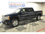 2007 Dark Blue Metallic Chevrolet Silverado 1500 LTZ Crew Cab 4x4 #70540448