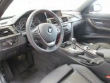 2013 BMW 3 Series 328i xDrive Sedan Black Interior