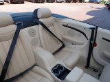 2011 Maserati GranTurismo Convertible GranCabrio Rear Seat