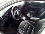 2001 Volkswagen Jetta GLS VR6 Sedan Black Interior
