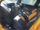 2013 Ford Focus ST Hatchback ST Tangerine Scream Recaro Seats Interior