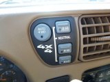 2001 Chevrolet Blazer LT 4x4 Controls