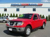 2011 Red Alert Nissan Frontier SV V6 King Cab 4x4 #70570582