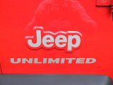 2006 Jeep Wrangler Unlimited 4x4 Marks and Logos