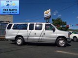 2010 Ingot Silver Metallic Ford E Series Van E350 XLT Passenger Extended #70570004