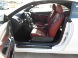 2013 Volkswagen Eos Lux Red Interior