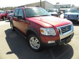 2007 Red Fire Ford Explorer Sport Trac XLT #70570245