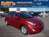 2013 Red Allure Hyundai Elantra GLS #70570473